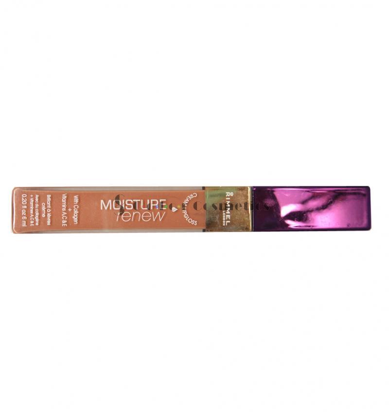 Lip Gloss crema Rimmel Moisture Renew - Confortably Nude