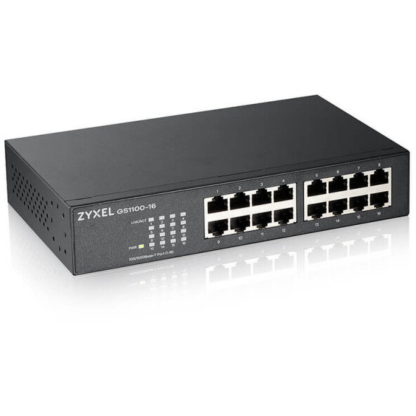 Switch Gigabit GS1100-16 v3