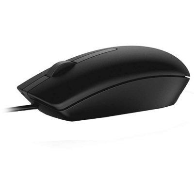 Mouse MS116 USB 3-button Optical Mouse, Black