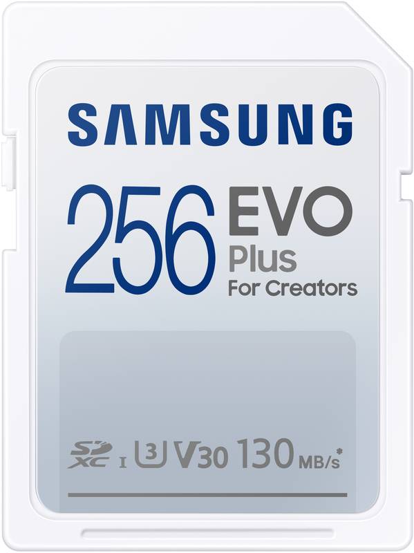 Card memorie Samsung EVO Plus SDXC UHS-I Class 10 256GB