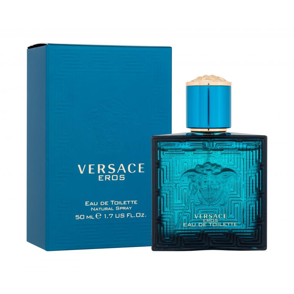 Versace Eros, Apa de Toaleta, Barbati (Concentratie: Apa de Toaleta, Gramaj: 50 ml)