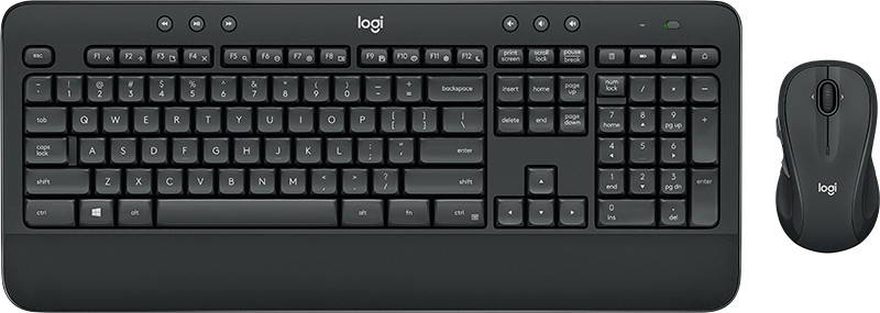 Kit periferice Logitech MK545 Advanced Wireless Combo Black