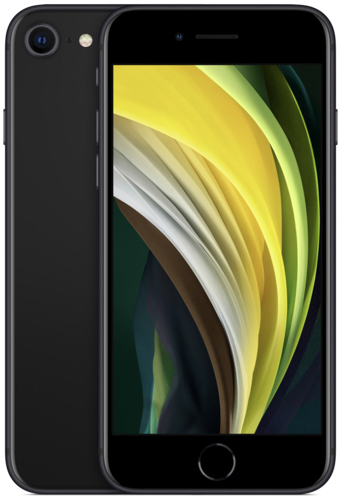 Apple iPhone SE 2020 64 GB Black Foarte bun