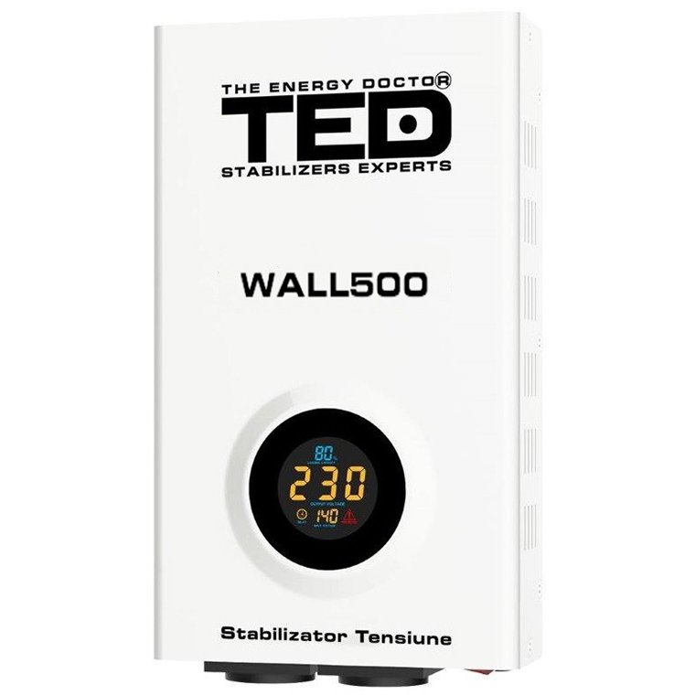 STABILIZATOR TENSIUNE AUTOMAT 500VA WALL TED