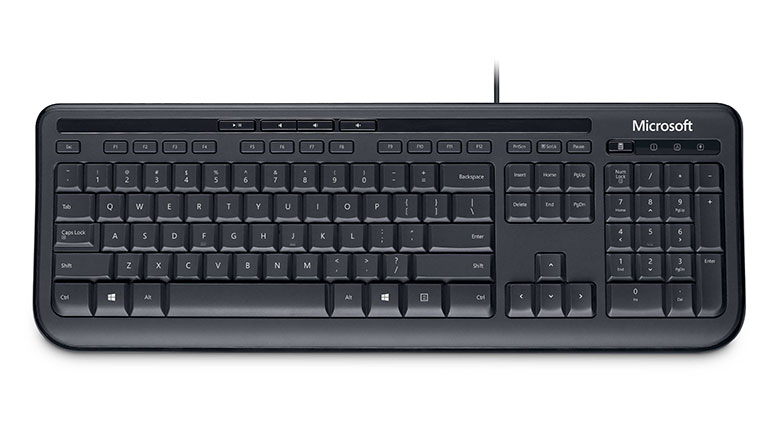 Tastatura MICROSOFT; model: 600; layout: US; NEGRU;USB; ANB-00019