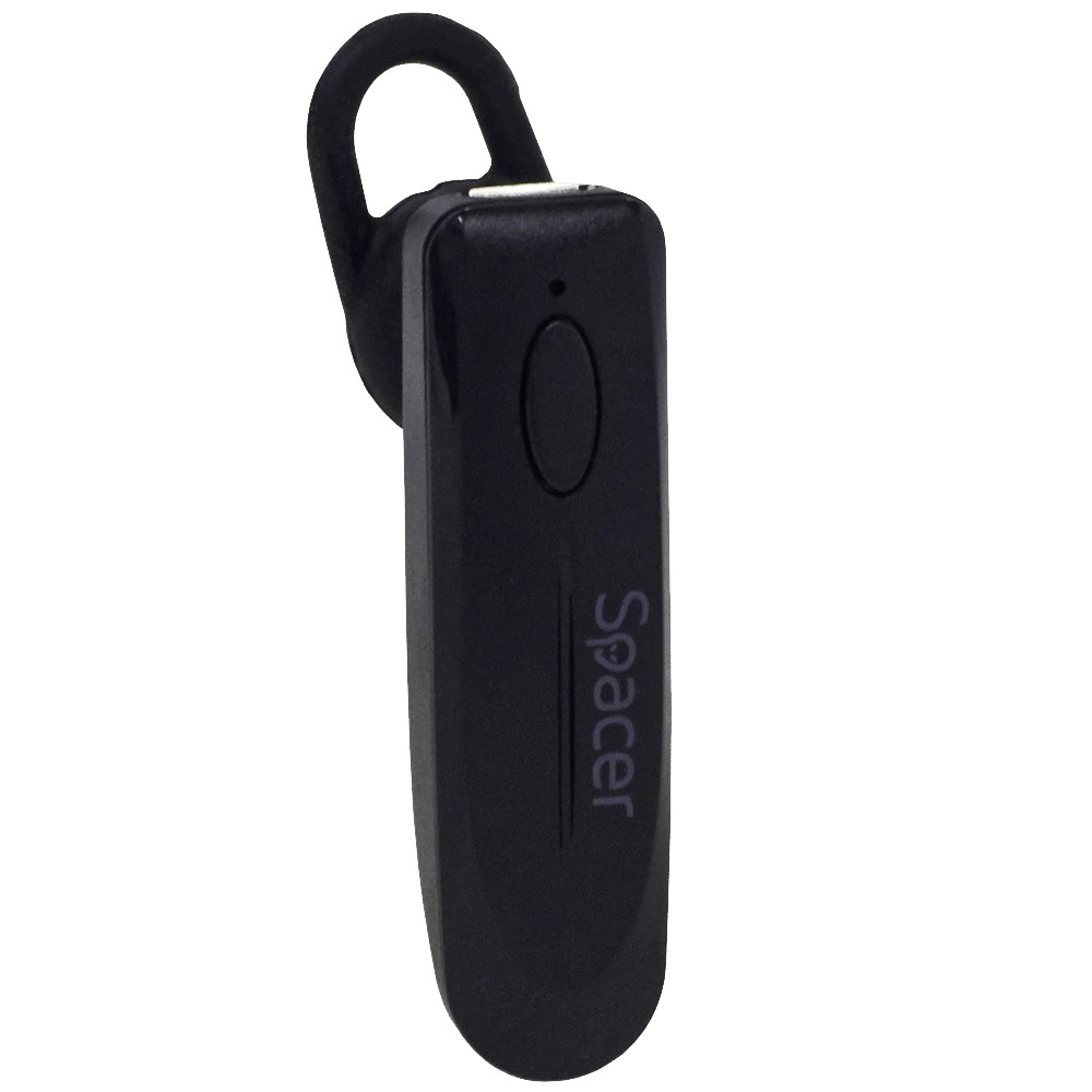 Casca Spacer wireless pentru smartphone, model SP-HF-03, Negru