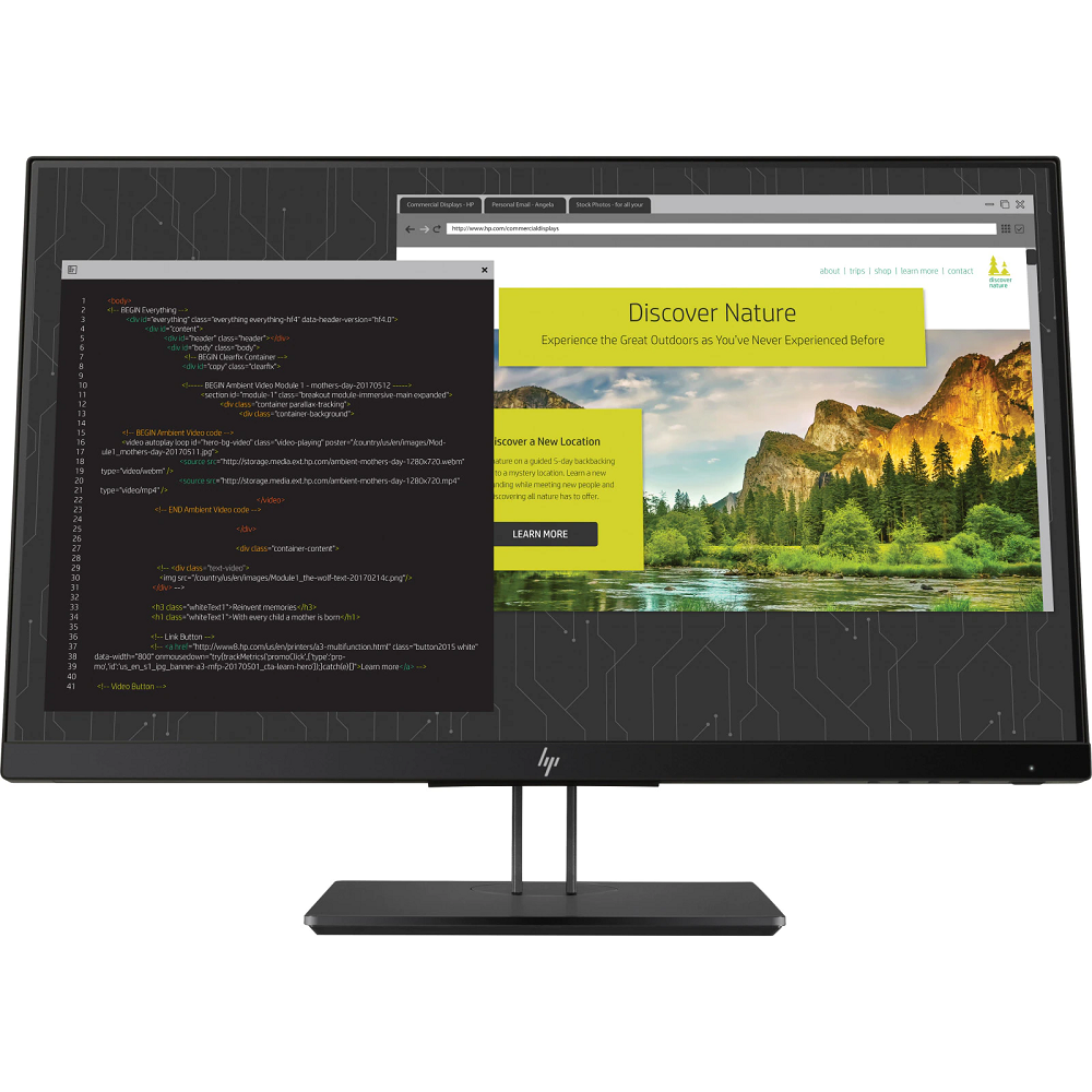 Monitor HP 24", model Z24NF, Second Hand