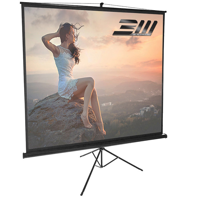 Ecran proiectie trepied 180 x 180 cm