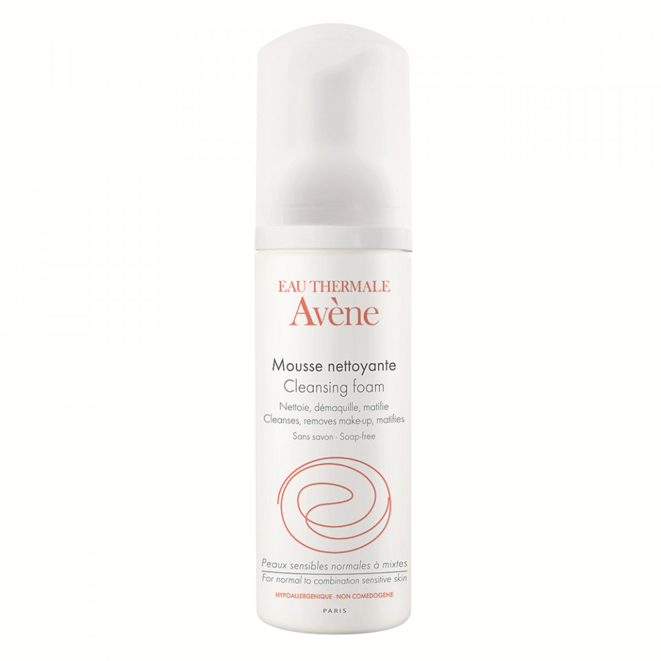 Spumă demachiantă pentru față și ochi, Avene Essentials (Gramaj: 150 ml, Concentratie: Spuma de curatare)