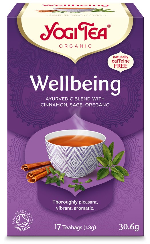 Ceai Bio WELLBEING - Mereu Tanar- Yogi Tea, 30.6gr