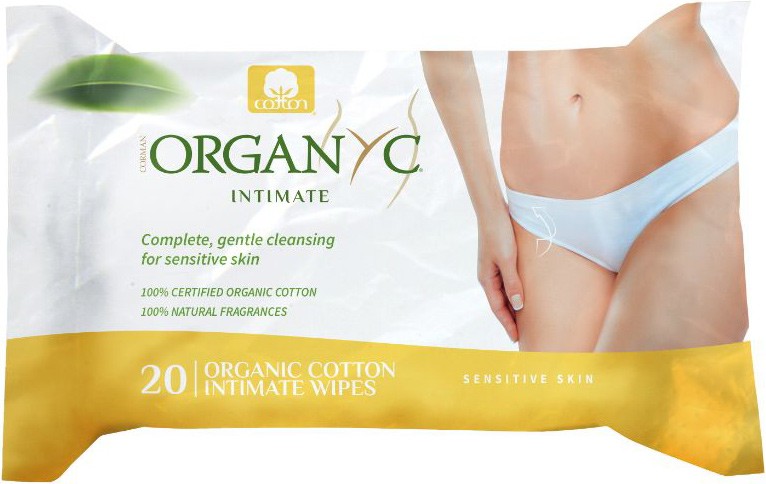 Servetele intime Organyc din bumbac organic-20 buc