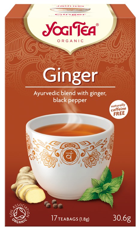 Ceai Bio de Ghimbir Yogi Tea, 30.6gr