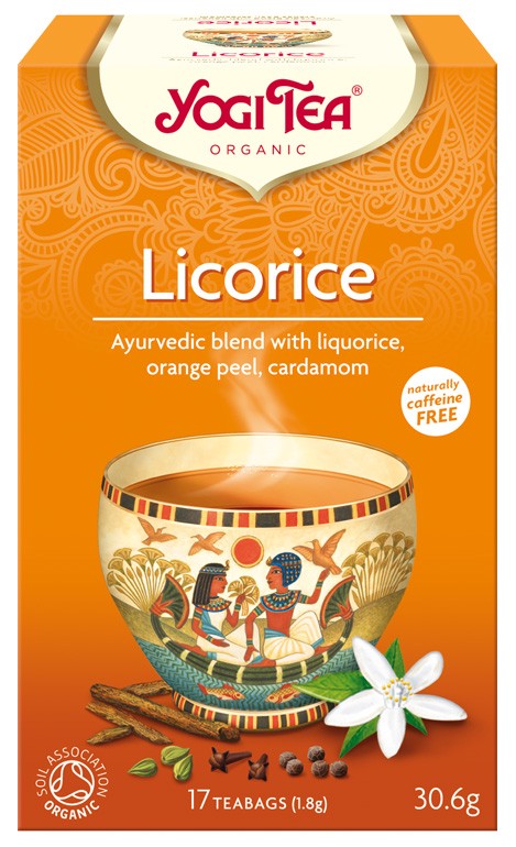 Ceai Bio LEMN DULCE Yogi Tea, 30.6g
