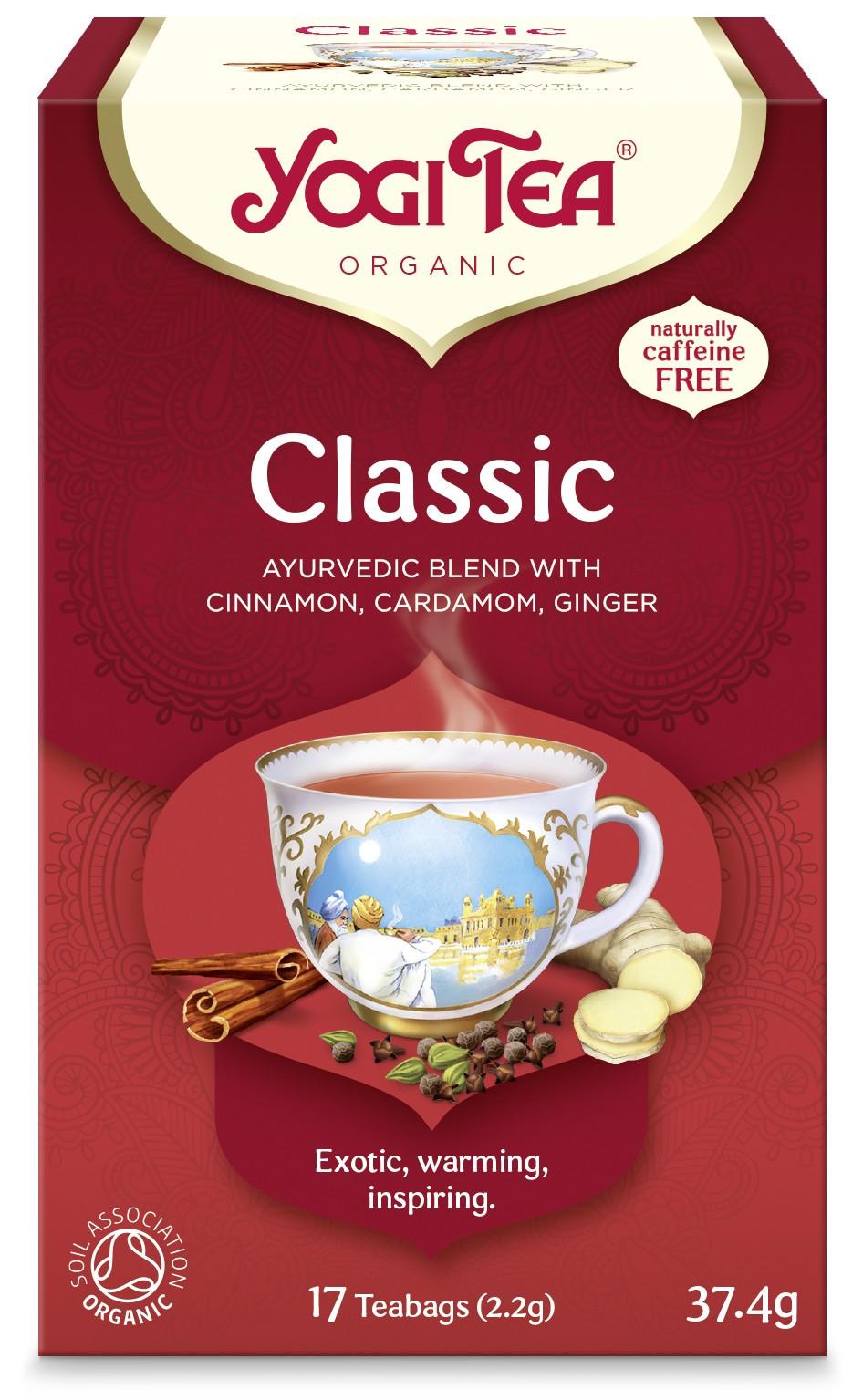 Ceai Bio CLASSIC Yogi Tea, 37.4 g