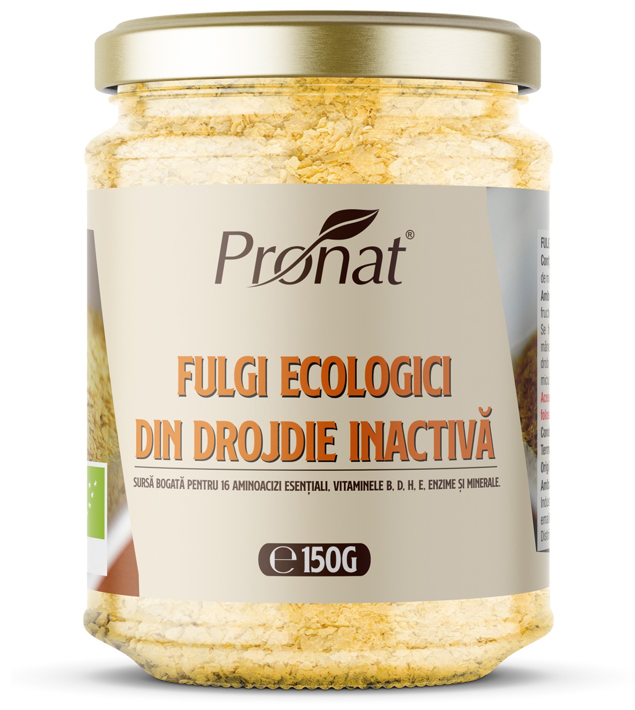 Fulgi Bio din drojdie inactiva, 150g