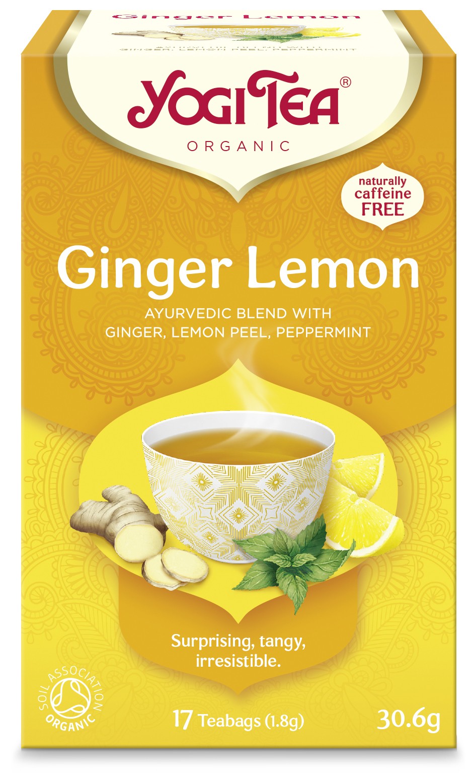 Ceai Bio GHIMBIR si lamaie Yogi Tea, 30.6gr
