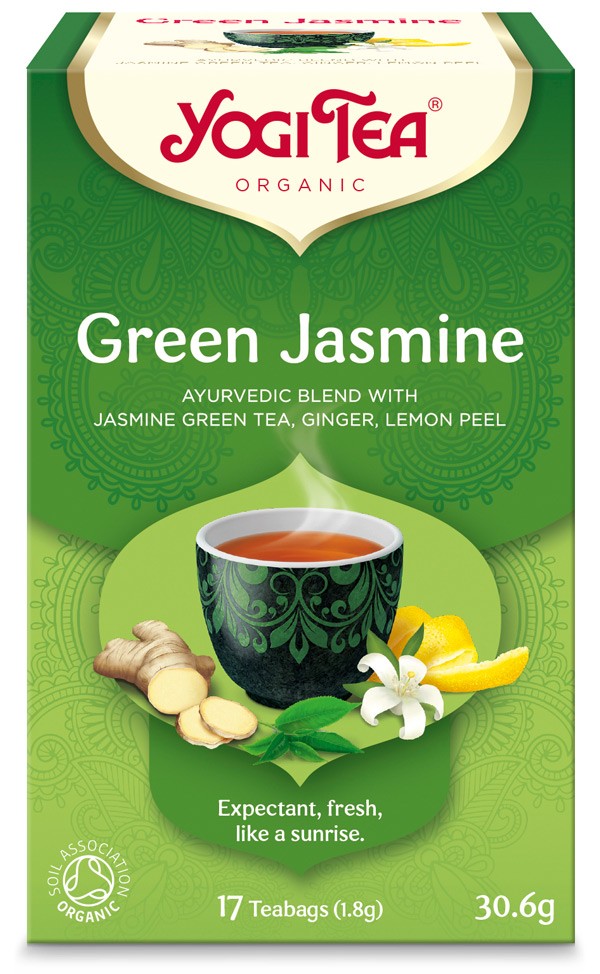 Ceai Bio VERDE cu IASOMIE Yogi Tea, 30.6g