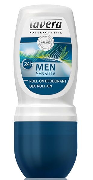 LAVERA – MEN Sensitive 24h - Deodorant roll-on cu lemongrass si bambus, 50 ml
