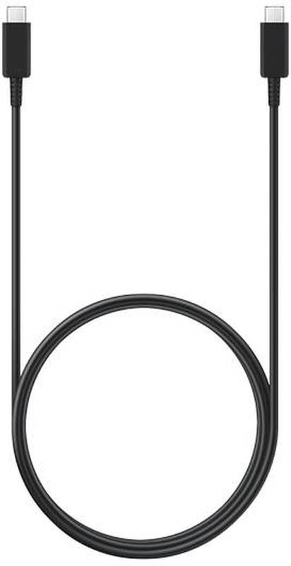 Cablu de date / adaptor Samsung EP-DX510, USB-C Male la USB-C Male, 1.8 m, Black, amperaj maxim suportat 5A