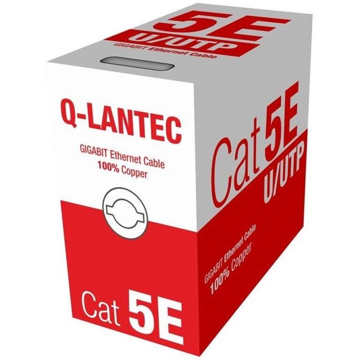 Cablu Retea A-LAN KIU5PVC305NC Cat5e U/UTP 305m Gri