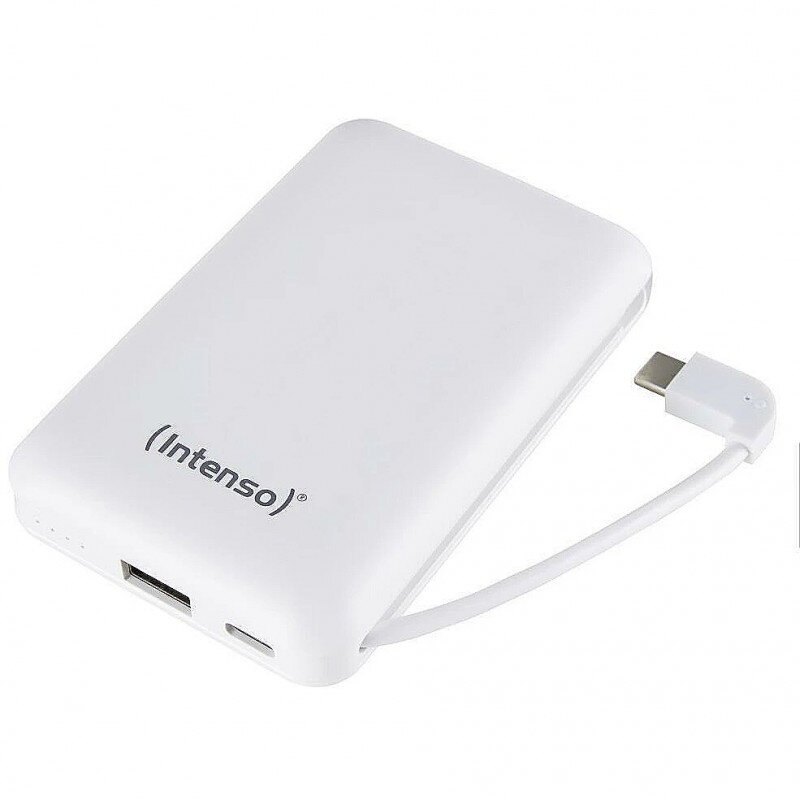 Intenso Baterie externa XC10000, 10000 mAh, 1x USB, 1x USB-C, 3A, White
