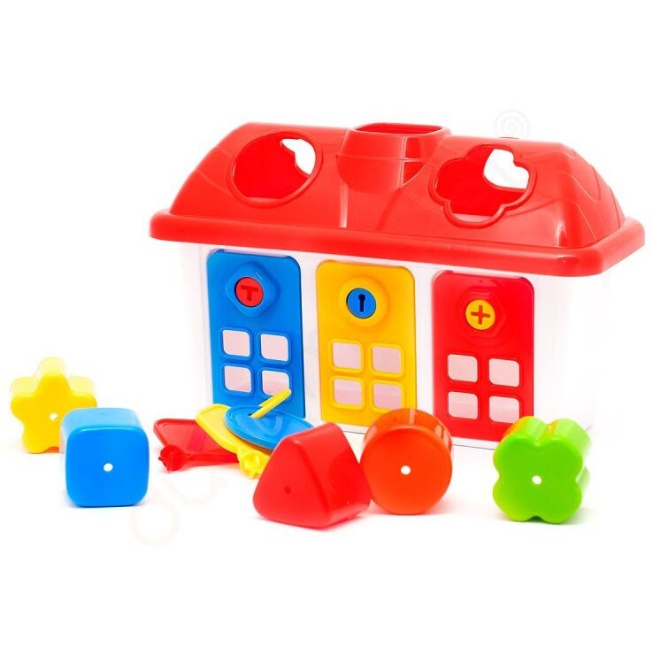 Joc sortare Casuta colorata cu chei