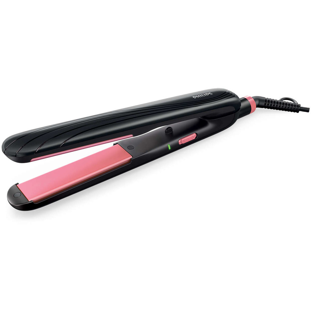 Placa de indreptat parul HP8323/00 EssentialCare 210 grade negru / roz