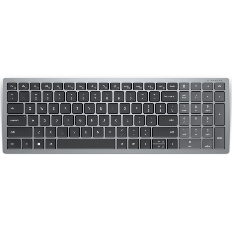 Tastatura DELL KB740 Wireless & Bluetooth Titan Grey US International