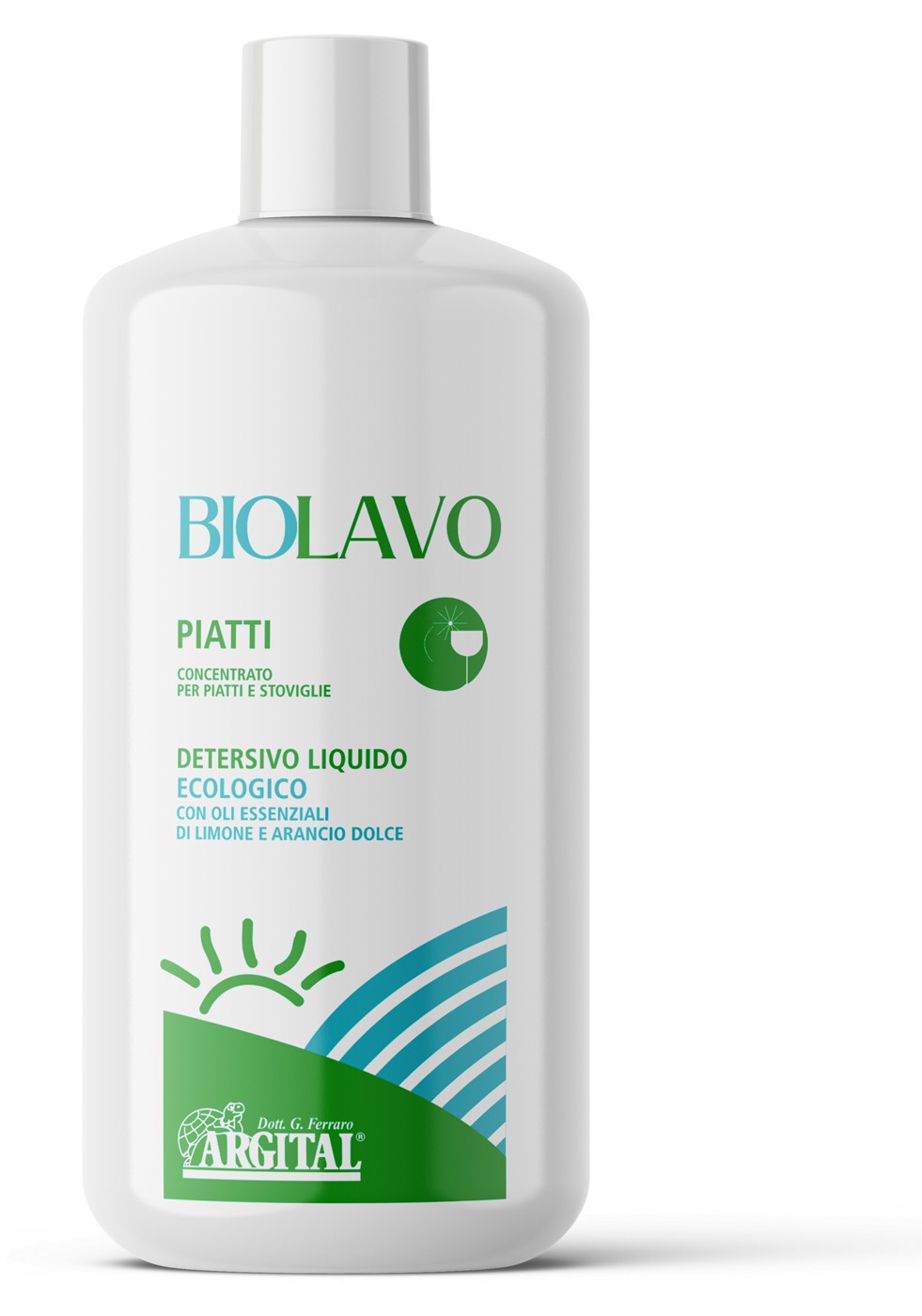 Detergent super concentrat de vase, cu lamaie Biolavo, 1000ml Argital