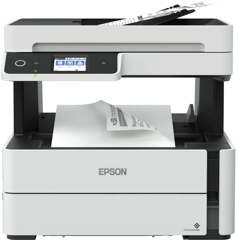Multifunctionala Epson EcoTank M3170, InkJet CISS, Monocrom, Format A4, Reta, Wi-Fi