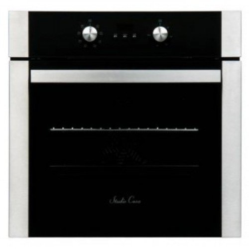 Cuptor Incorporabil Electric Ln605Blk Venezia Clasic Capacitate 56L Clasa A Termostat  8 Functii Negru/Inox