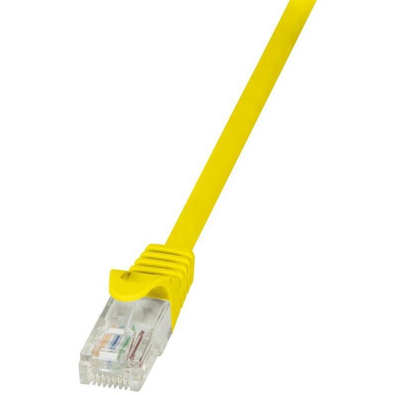 Accesoriu Retea LOGILINK - Cablu Patchcord CAT6 U/UTP EconLine 2,00m galben