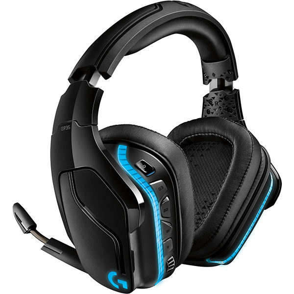Casti Over-Head Gaming G935 LightSync RGB Wireless 7.1 Surround