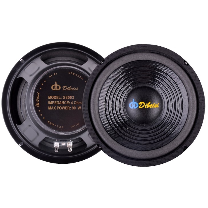 Boxe auto DIFUZOR 8 INCH 4 OHM DIBEISI G8003-4