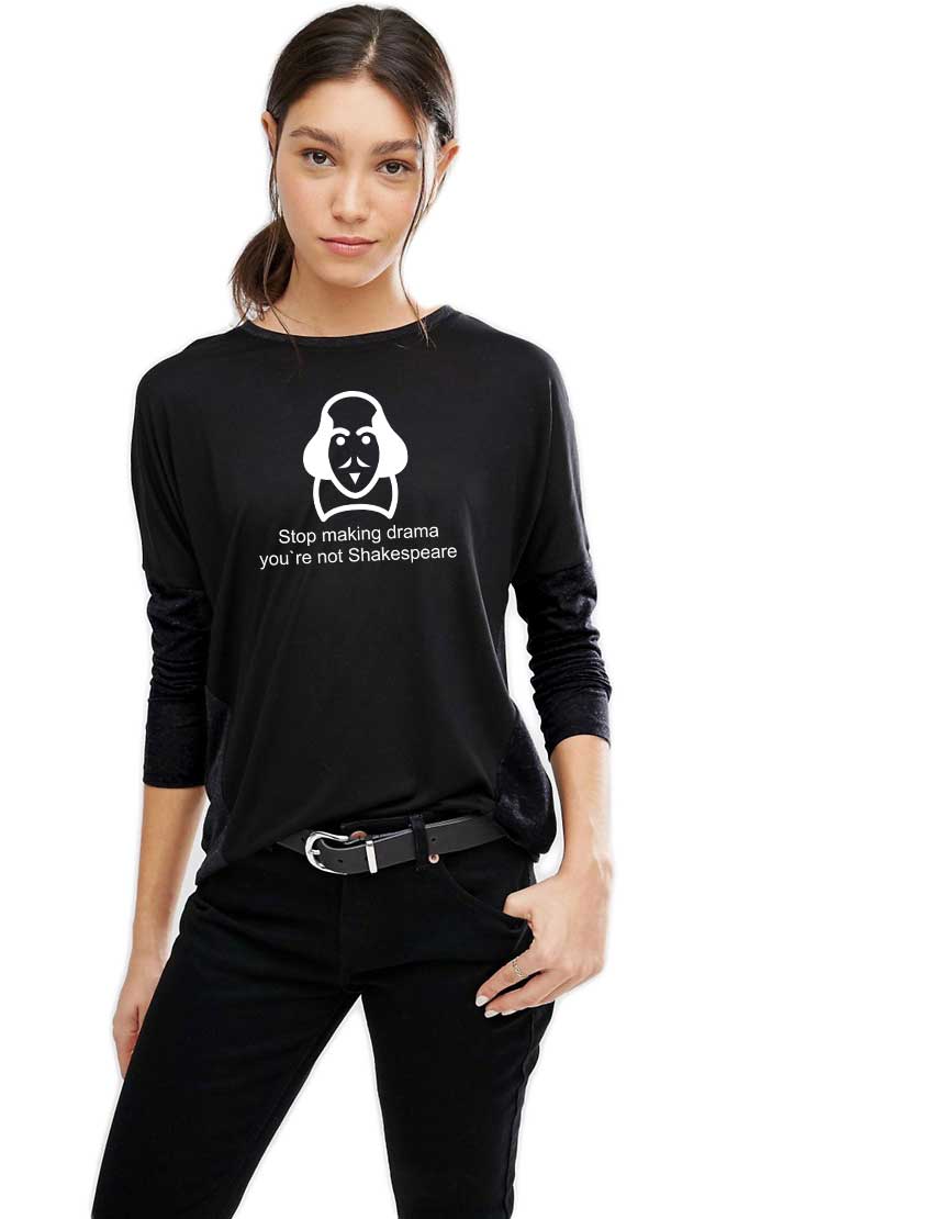 Bluza dama neagra - Shakespeare Drama