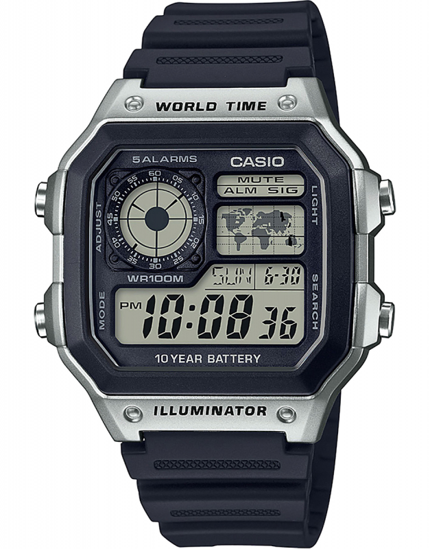 Ceas Barbati, Casio, Collection AE AE-1200WH-1C
