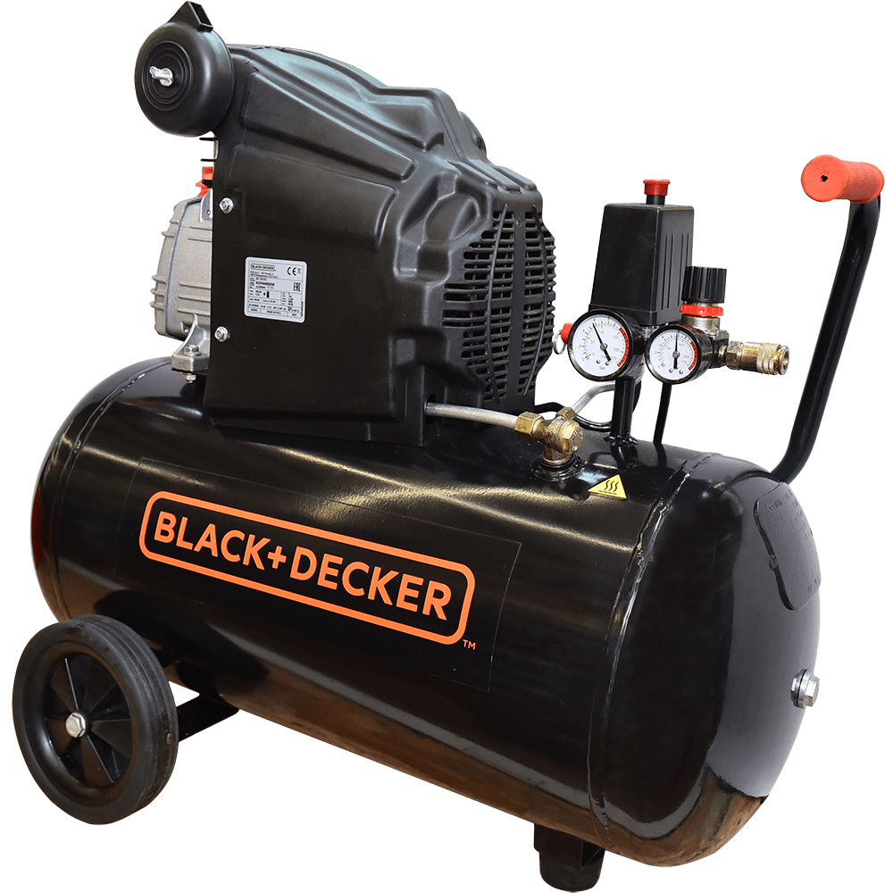 Compresor de aer Black&Decker BD 205/50, 1.5 kW, 2850 rpm, 8 bar, 50 l