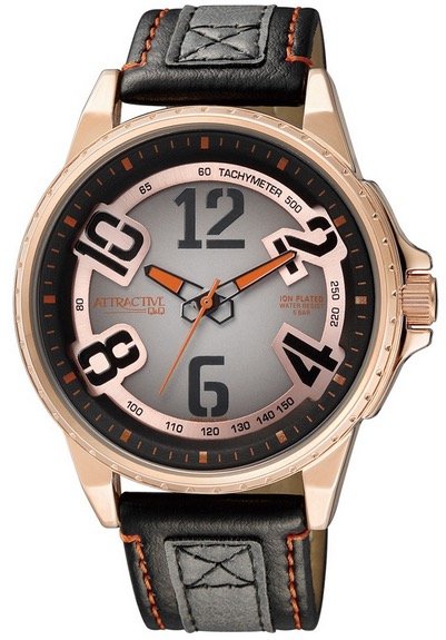 Ceas Barbati, Q&Q by Citizen, Attractive DA66J105Y