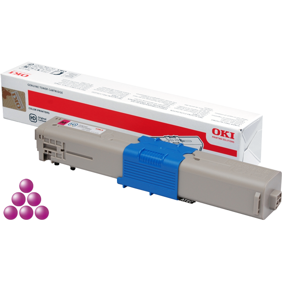 Cartus toner 44973534 Magenta 1500 pagini pentru OKI C301/321