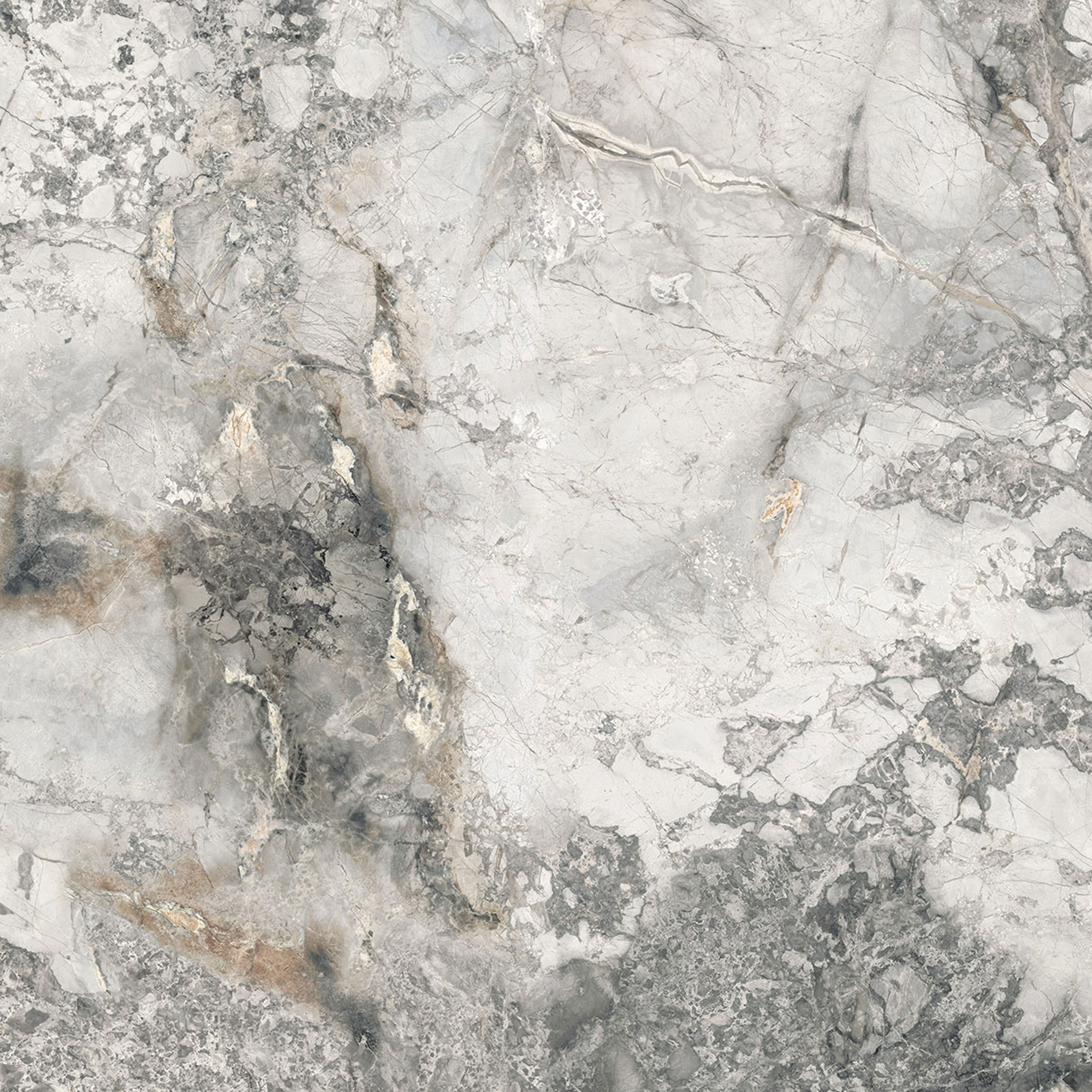 Blat masa bucatarie Kronospan Global Design K552 SU, mat, Marmura alba Iceberg, 4100 x 635 x 38 mm