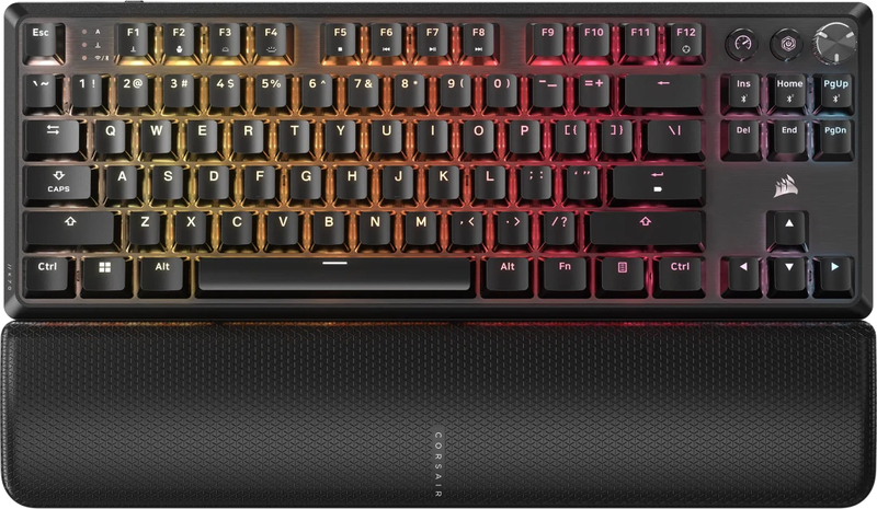 Tastatura Gaming Corsair K70 Core TKL Wireless RGB Corsair MLX Red Mecanica, Black