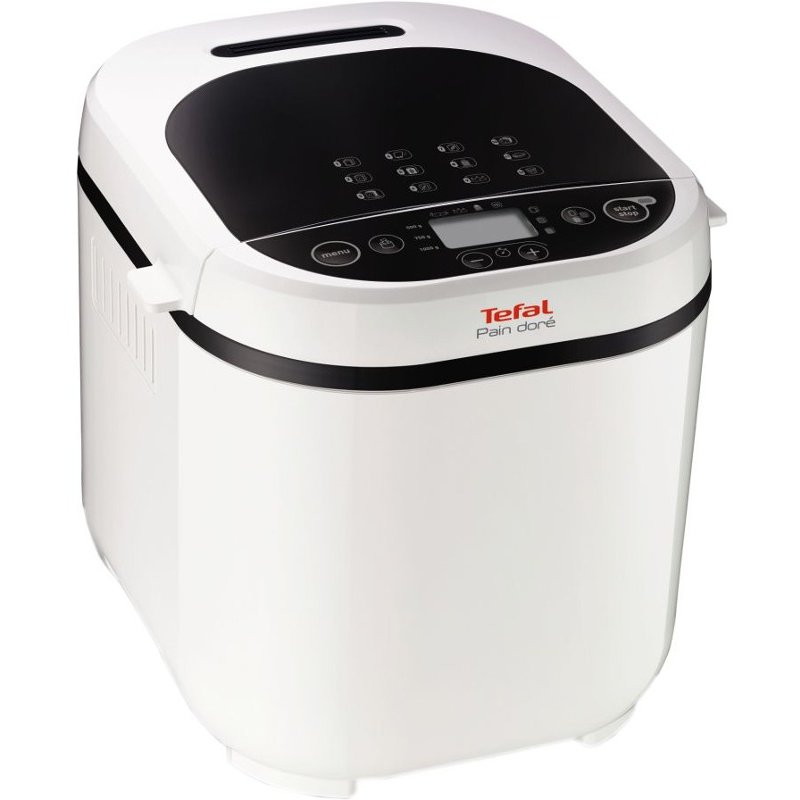 Masina de paine Pain Dore PF210138, 700W, 1000 g, 12 programe, 3setari,  Alb/ Negru