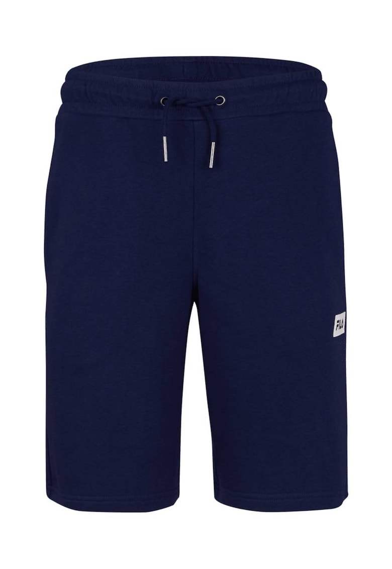 Bermude de casa cu buzunare laterale - Albastru