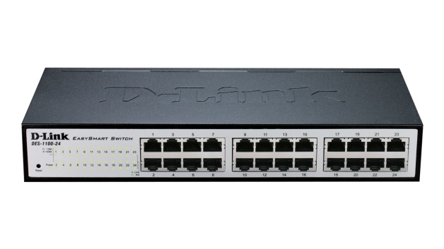 Switch Smart 24 port-uri 10/100M, D-LINK (DES-1100-24)