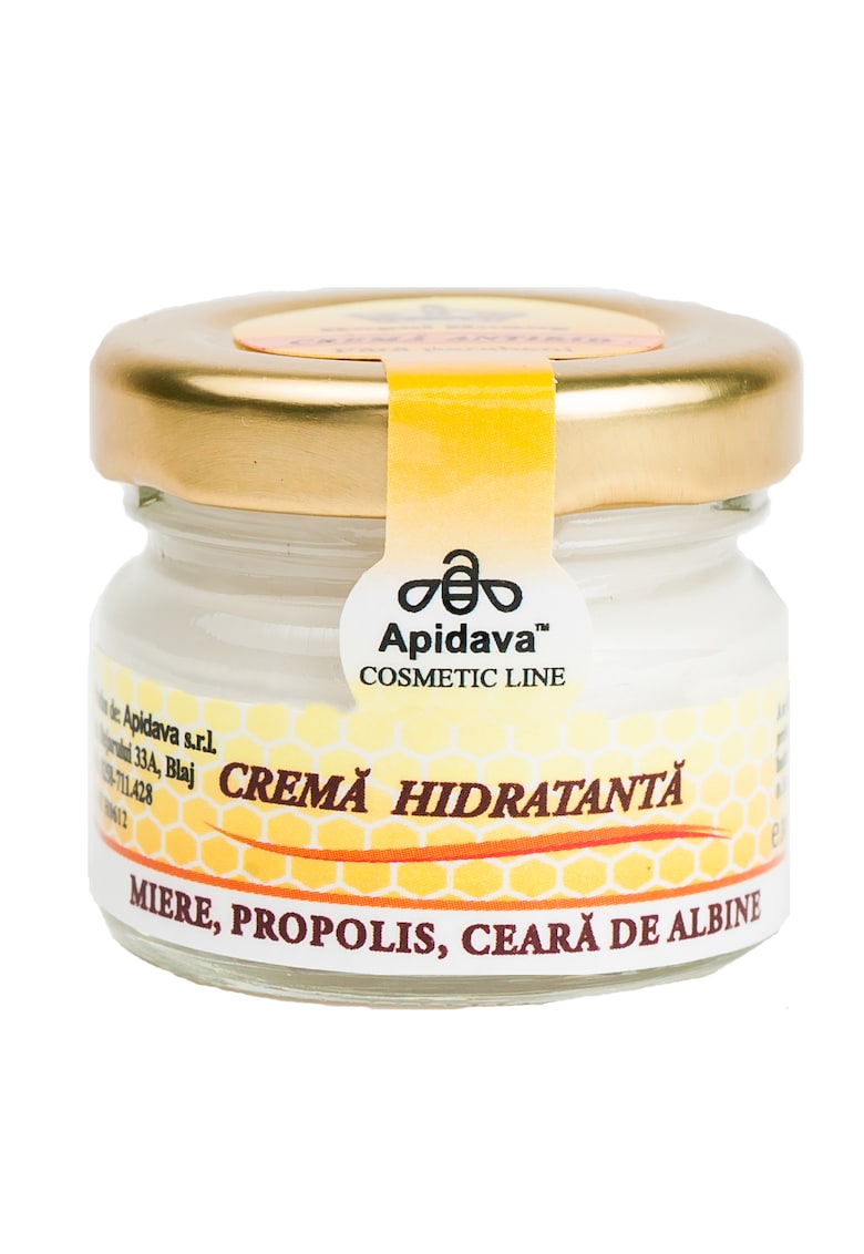 Crema hidratanta Apidava cu miere, propolis si ceara de albine, 30 ml