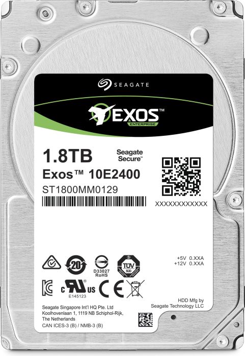 Accesoriu server Seagate Unitate de stocare Exos 10E2400 HDD 10K SAS 1.8TB 10000RPM 256MB 512e