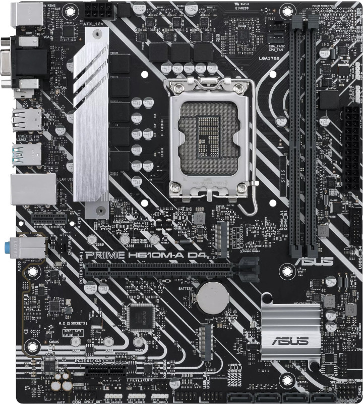 Placa de baza ASUS PRIME H610M-A D4-CSM