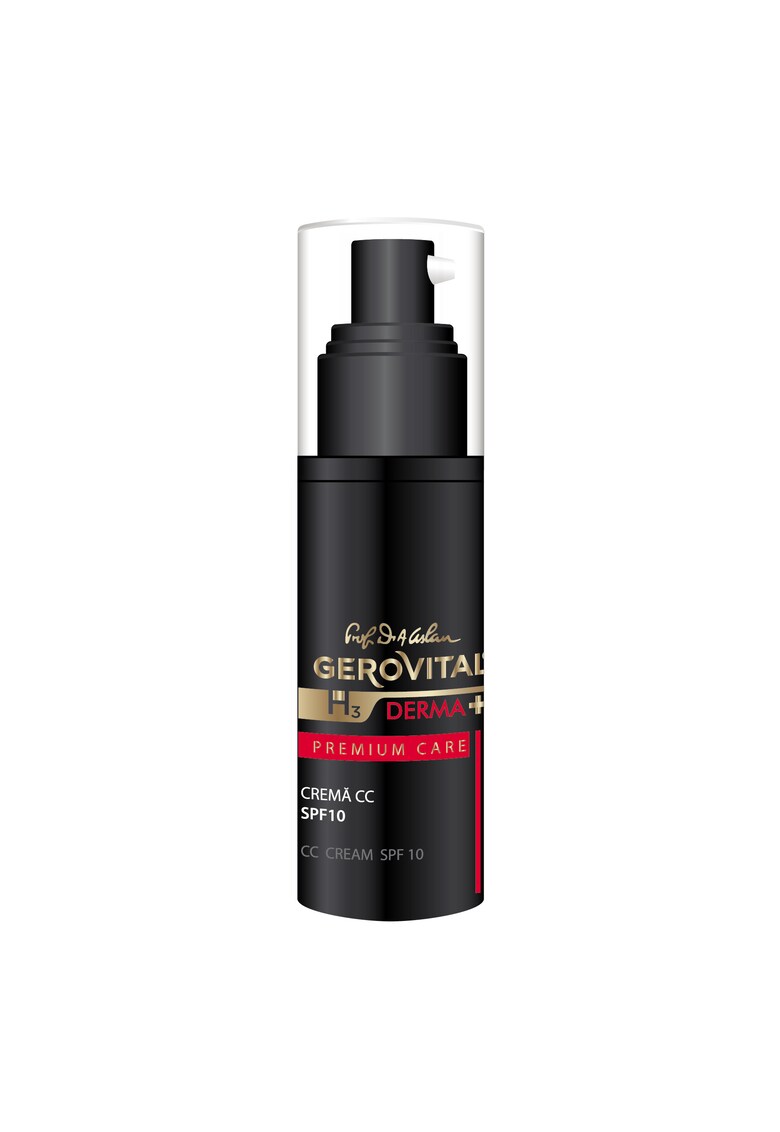 Crema CC  H3 Derma+ Premium Care, cu SPF10, 30 ml