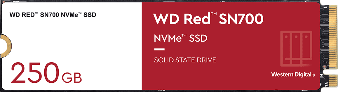 SSD WD Red SN700 250GB PCI Express 3.0 x4 M.2 2280