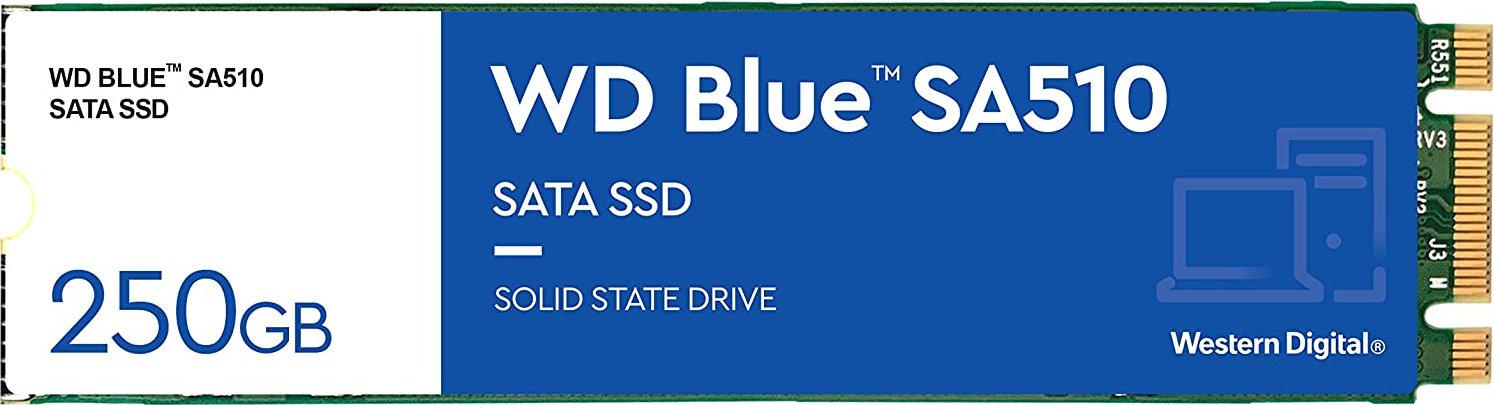 SSD WD Blue SA510 250GB SATA-III M.2 2280